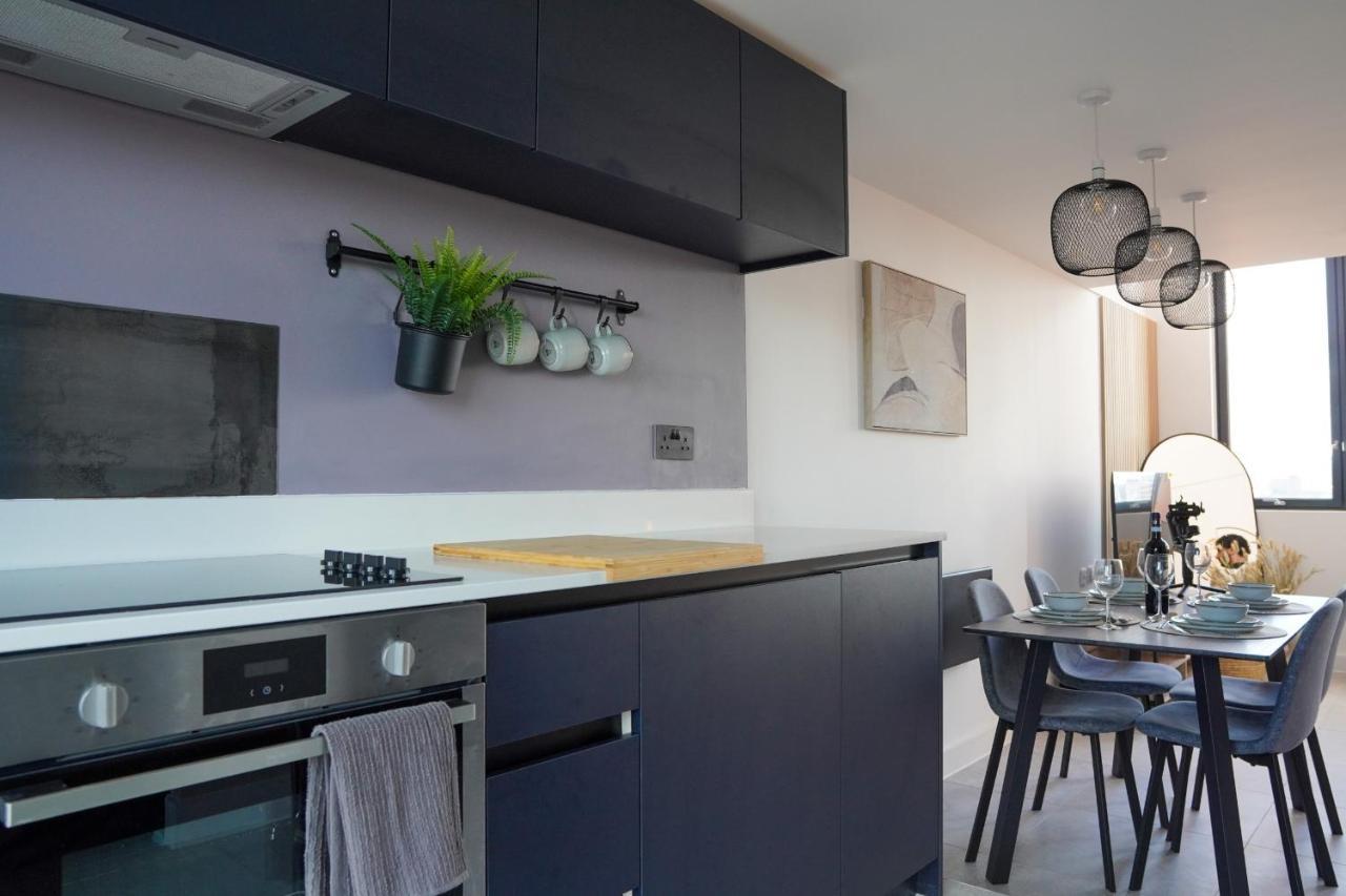 3Br Manchester Penthouse - Sky Garden & City Views Extérieur photo